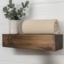 Hanah Home Raf271 Estantería de Pared de Madera Maciza